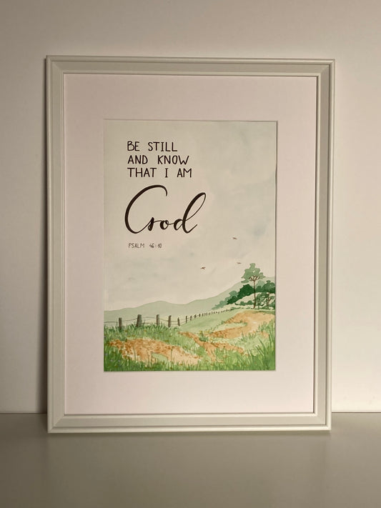 Tablou "Be still"